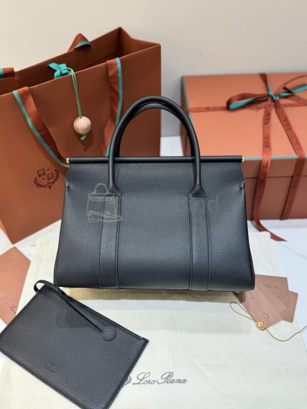 Loro Piana Loom Bag L32 （black）