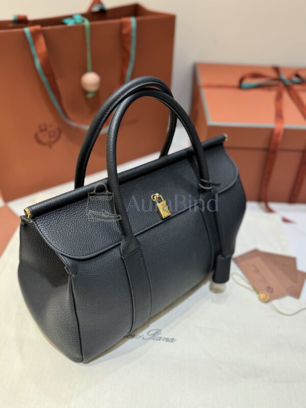 Loro Piana Loom Bag L32 （black）