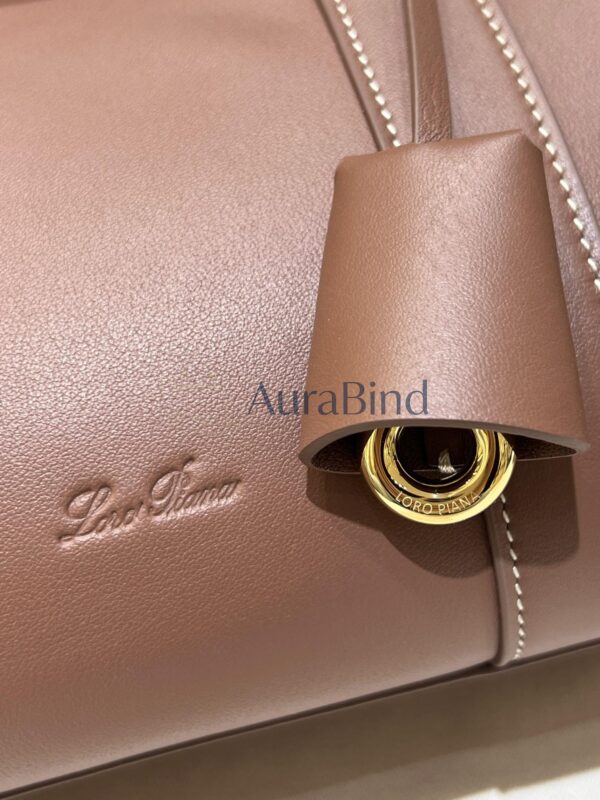 Loro Piana Loom Bag L25 （burnt brown）