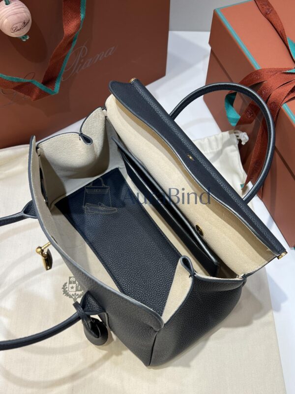 Loro Piana Loom Bag L25 | （Blue Navy）