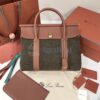 Loro Piana Loom Bag L32(Countryside Sage/Burnt Tan/Sun Gold)
