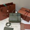 Loro Piana Loom Bag L25 （Ribbon Green）