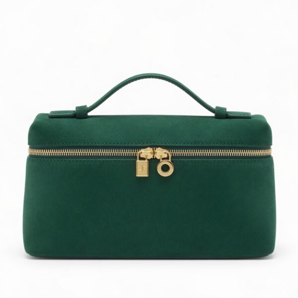 [L19 Suede Peacock Green with Gold Buckle (New Version)]