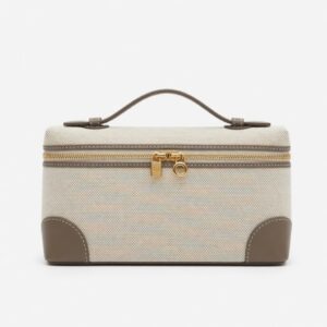 [L19 Canvas Grey Leather Patchwork (New Version)]
