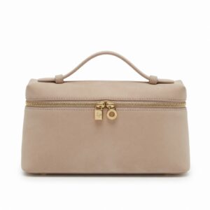 [L19 Suede Feather Pink with Gold Buckle (New Version)]