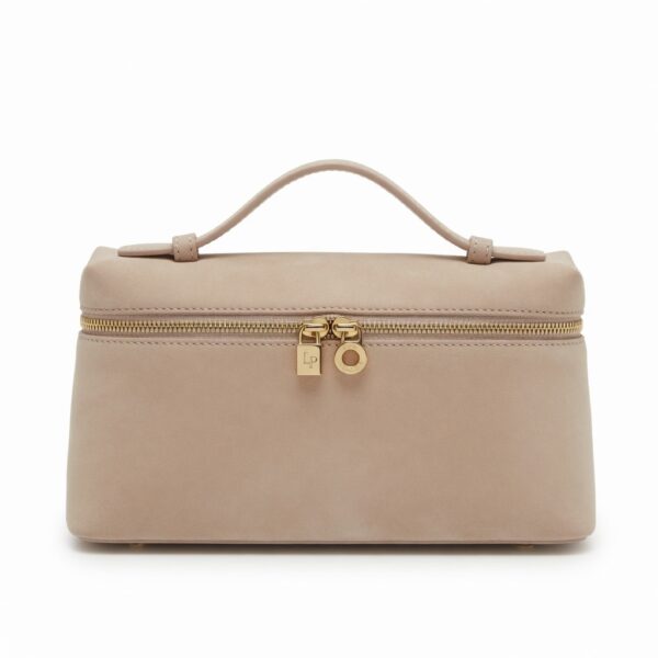 [L19 Suede Feather Pink with Gold Buckle (New Version)]